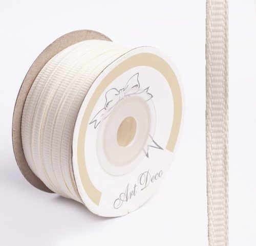 GROSGRAIN RIBBON, CREAM