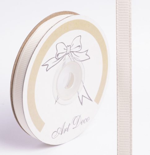 GROSGRAIN RIBBON, CREAM