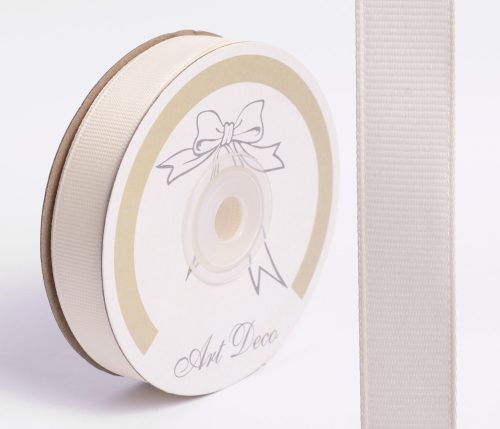 GROSGRAIN RIBBON, CREAM