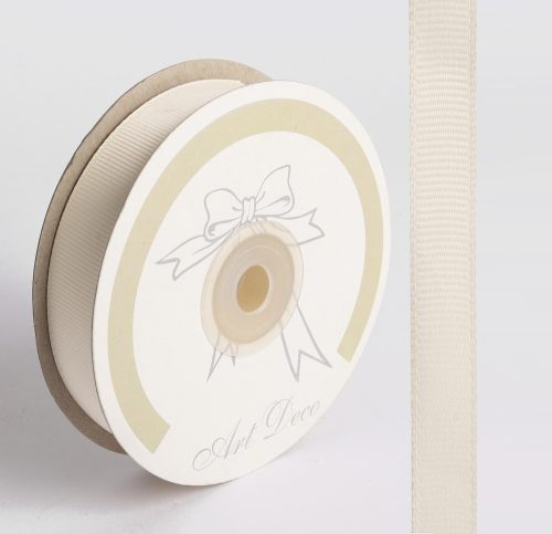 GROSGRAIN RIBBON, CREAM