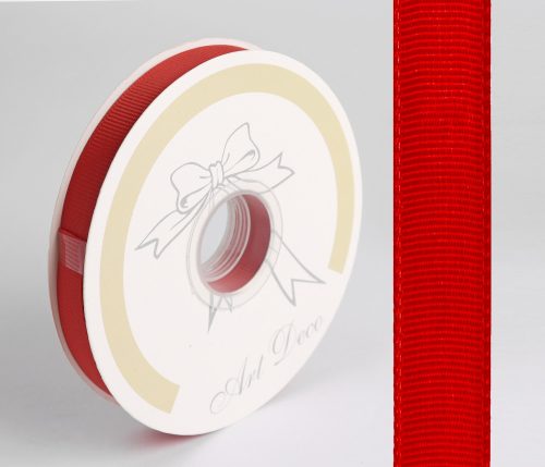 GROSGRAIN RIBBON, LIGHT RED