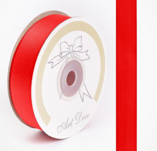 GROSGRAIN RIBBON, LIGHT RED