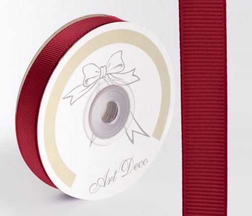GROSGRAIN RIBBON, CLARET
