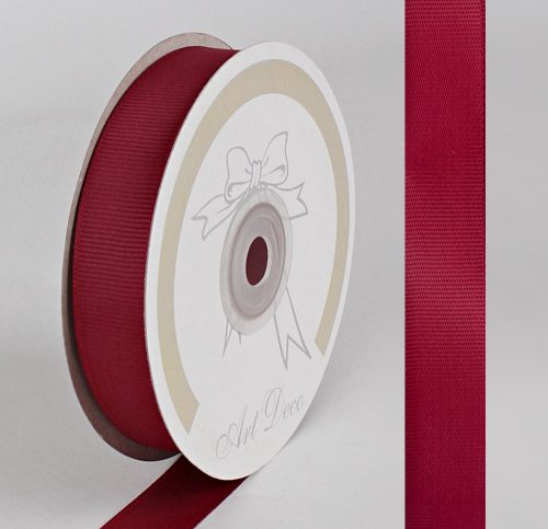 GROSGRAIN RIBBON, CLARET