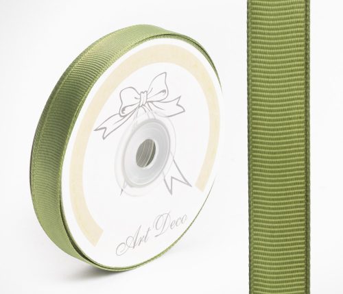 GROSGRAIN RIBBON, MOSSGREEN