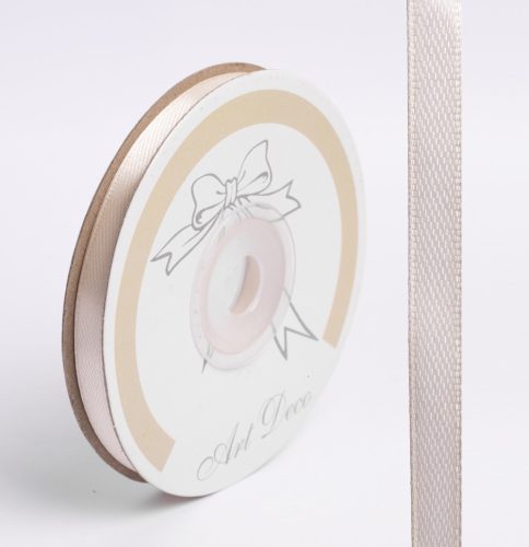 SATIN RIBBON, CREAM