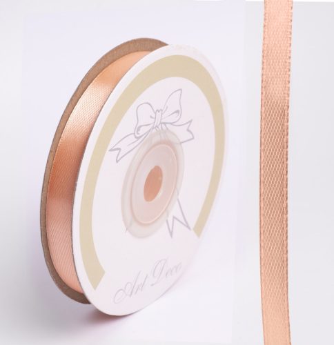 SATIN RIBBON, PEACH