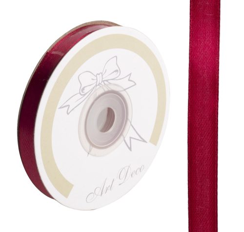 SATIN RIBBON, CLARET