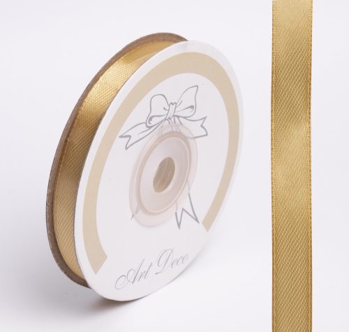 SATIN RIBBON, GOLD