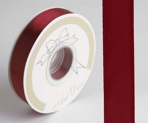 SATIN RIBBON, CLARET