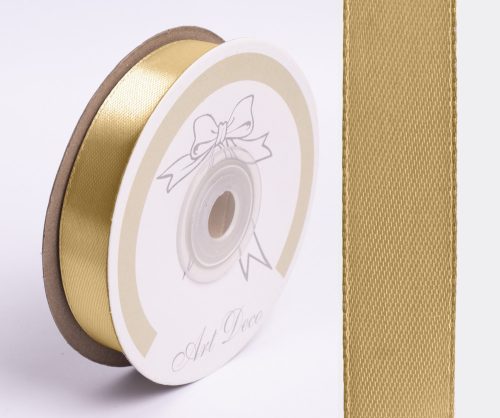 SATIN RIBBON, GOLD