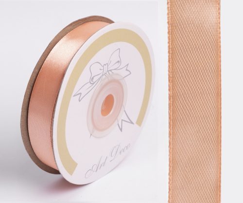 SATIN RIBBON, PEACH