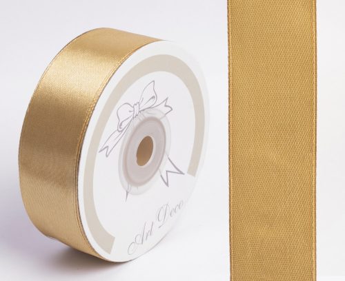 SATIN RIBBON, GOLD