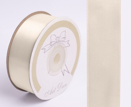 SATIN RIBBON, CREAM