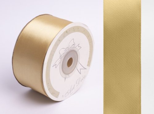 SATIN RIBBON, GOLD