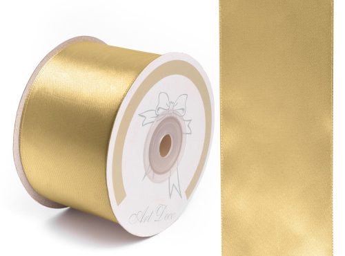 SATIN RIBBON, GOLD