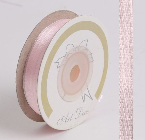 SATIN RIBBON, LIGHT ROSE