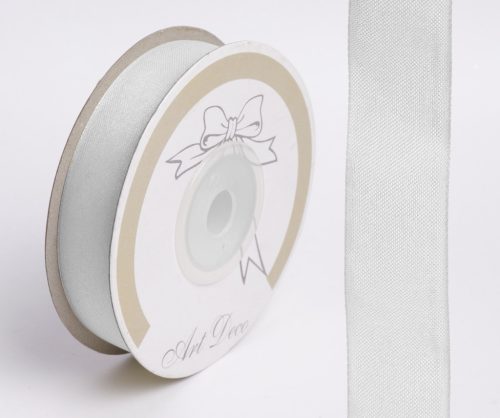ORGANZA RIBBON, WHITE