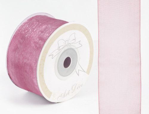 ORGANZA RIBBON MAUVE