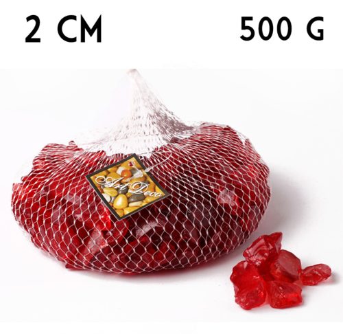 DECOR GLASS GRAVELRED