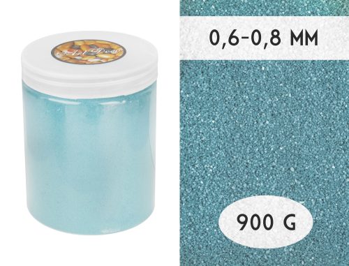 K488960 MICRO SAND  TURQUOISE  IN JAR