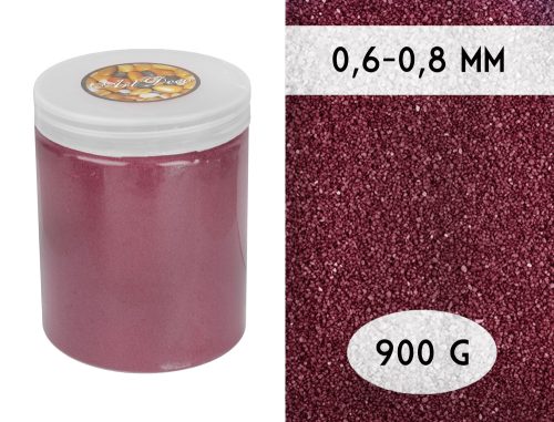 K488962 MICRO SAND DARKRED IN JAR