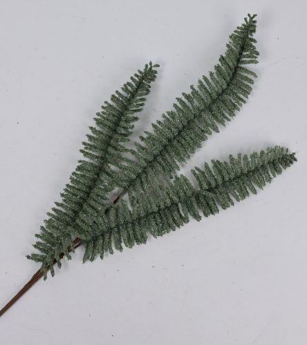 PÁFRÁNY 3ÁGÚ SÖT.ZÖLD  80CM