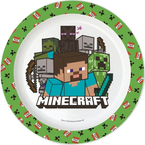 K674150 MŰANYAG MIKRÓZHATÓ LAPOSTÁNYÉR  MINECRAFT