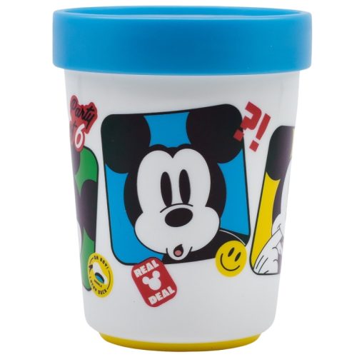 K674380 LICENC MŰANYAG POHÁR CSÚSZÁS GÁTLÓ 260ML MICKEY