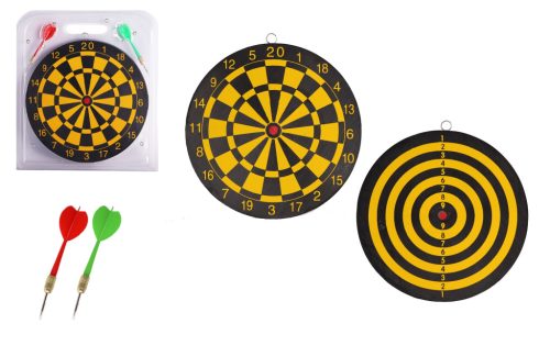 DARTBOARD GAME IN POLY BAG WITH 2 DART NEEDLES