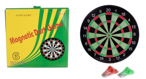 DARTS TÁBL.MÁGNESES+6TŰ  36