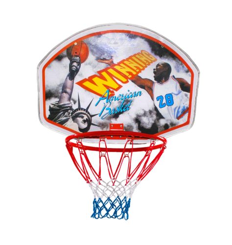 K730713 BASKETBALL BACKBOARD METAL RING WITH NET