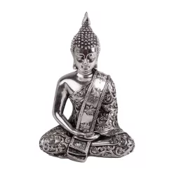POLIREZIN BUDDHA, TÖRÖKÜLÉSBEN, EZÜST