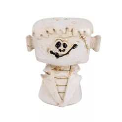 POLIREZIN HALLOWEEN FIGURA, FRANKENSTEIN, FEHÉR