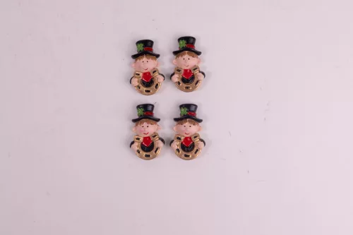 POLIREZIN KÉMÉNYSEPRŐ, ÖNTAPADÓS, SZETTBEN, 4 DARABOS, PATKÓVAL