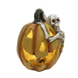 POLIREZIN LEDES HALLOWEEN TÖK, RAJTA CSONTVÁZ