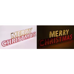 LED  MERRY CHRISTMAS FELIRAT