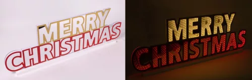 LED  MERRY CHRISTMAS FELIRAT