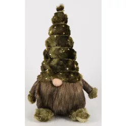 TEXTIL ORRSZAKÁLL, SÖTÉTZÖLD, ARANY CSILLAGOKKAL