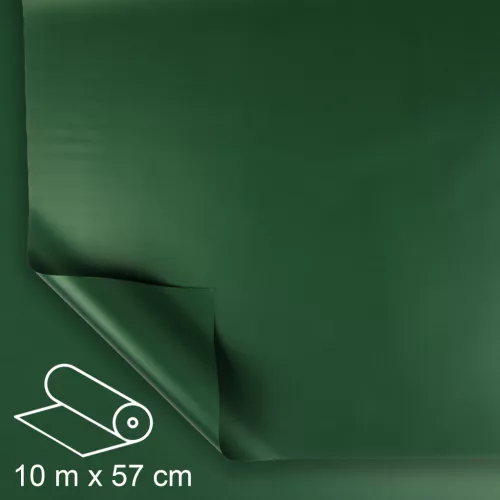 MŰANYAG CSOMAGÓLÓ, TEKERCSES, SOFT, SÖTÉT ZÖLD
