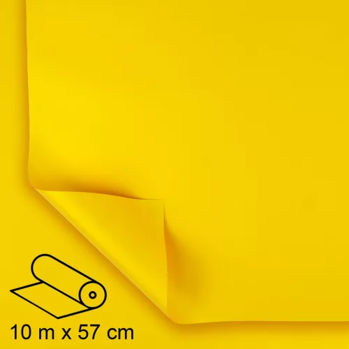 MŰANYAG CSOMAGÓLÓ, TEKERCSES, SOFT CITROMSÁRGA
