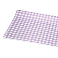 MŰANYAG CSOMAGOLÓ, 20 DARABOS, KOCKÁS, LILA