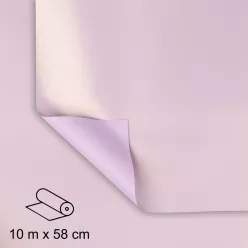   MŰANYAG CSOMAGOLÓ, TEKERCSES, KÉT OLDALÚ, GYÖNGYHÁZ ORCHIDEA