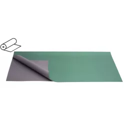 CSOMAGOLÓ FÓLIA, METÁL 58CM 10M PIROS/FEKETE