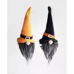 TEXTIL AKASZTÓS ORRSZAKÁL FEKETE NARANCS 16CM