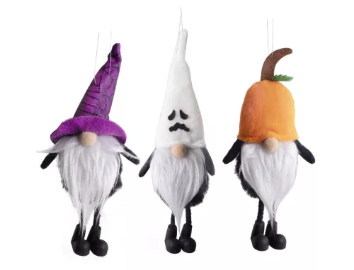 TEXTIL AKASZTÓS ORRSZAKÁLL, HALLOWEEN SAPKÁBAN FEKETE/FEHÉR