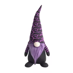 TEXTIL HALLOWEEN ORRSZAKÁLL, LILA/FEKETE