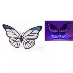 LED LEPKE, LILA ÉS KÉK