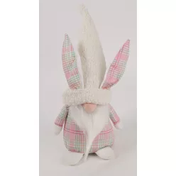 TEXTIL NYÚLSZAKÁLL, RÓZSASZÍN KOCKÁS