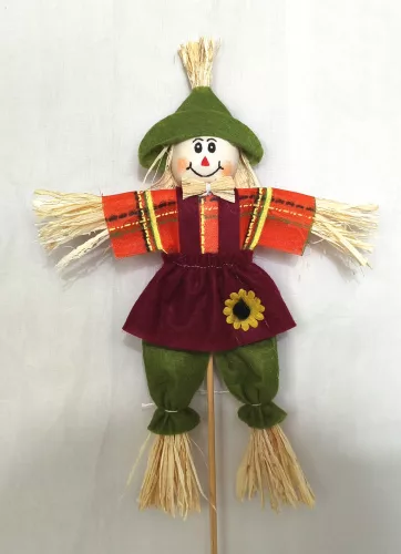 TEXTIL MADÁRIJESZTŐ PÁLCÁN, BORDÓ ÉS ZÖLD